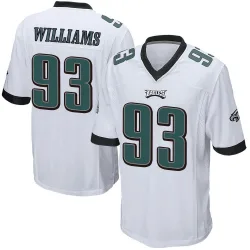 Milton Williams 93 Philadelphia Eagles Super Bowl LVII Game Player Men  Jersey - White - Bluefink